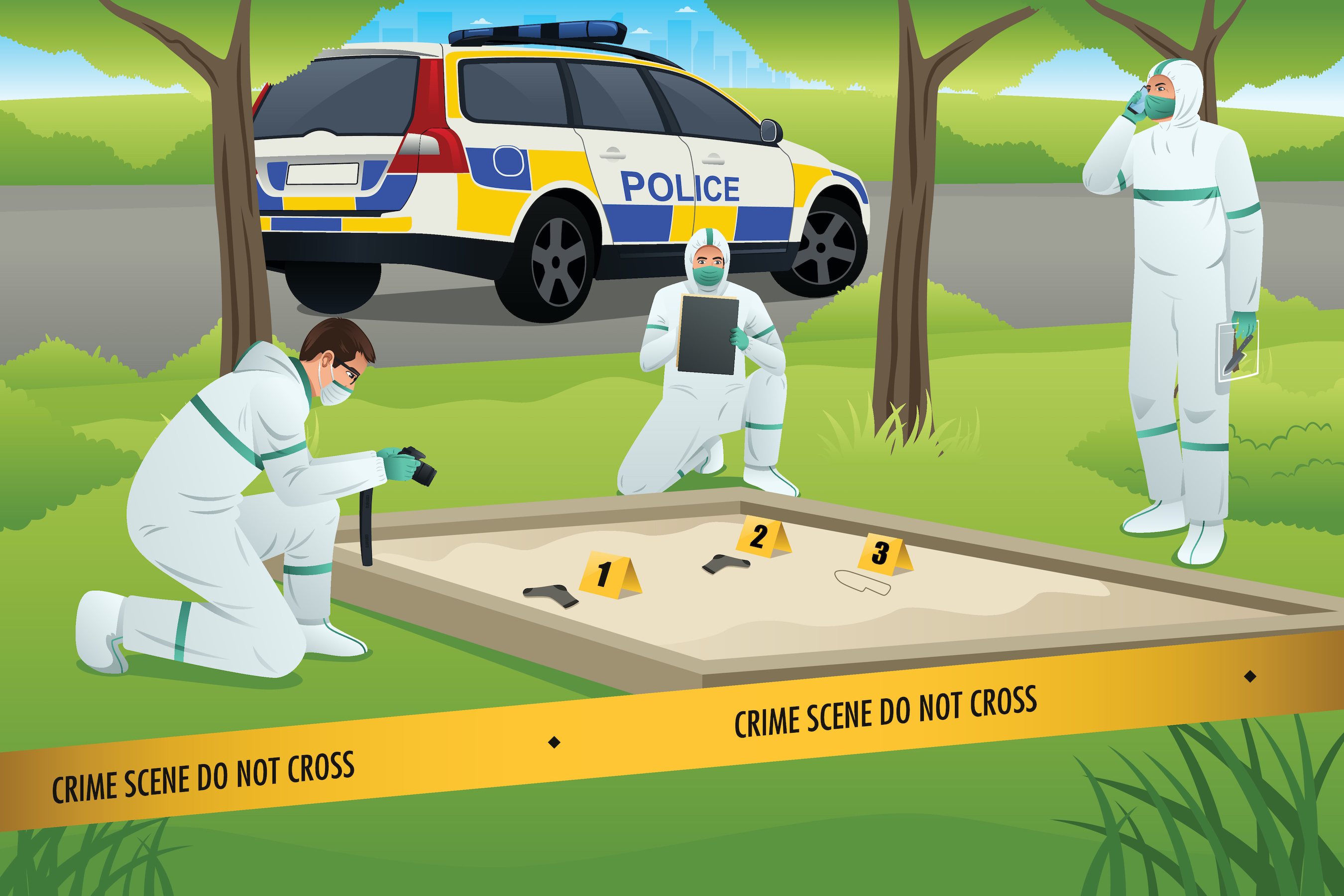 Investigating A Crime Scene