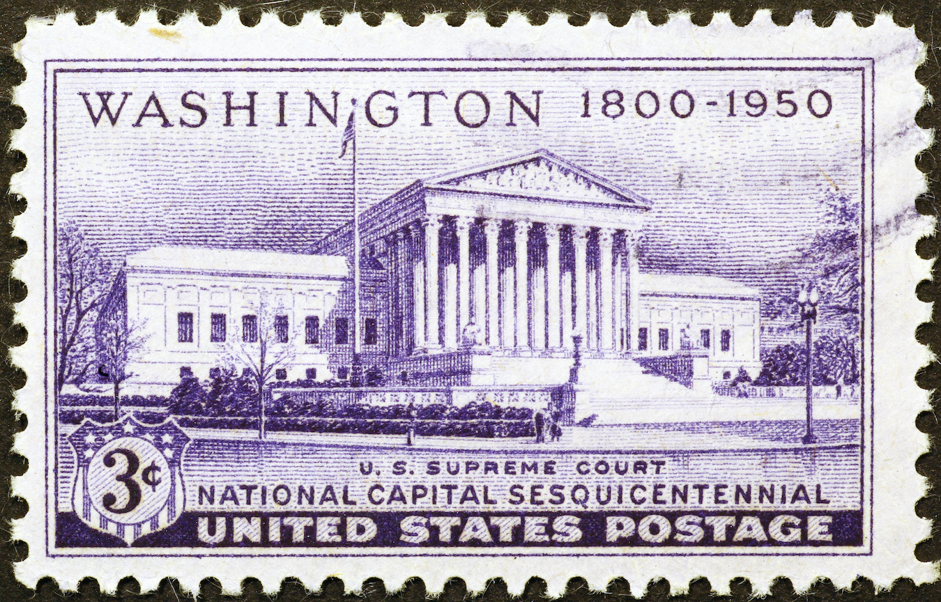 Post Stamp with US Supreme Court